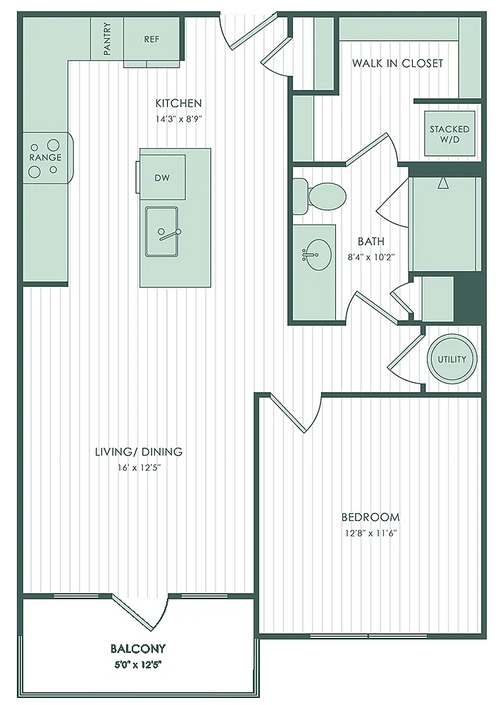 Floor plan A1a