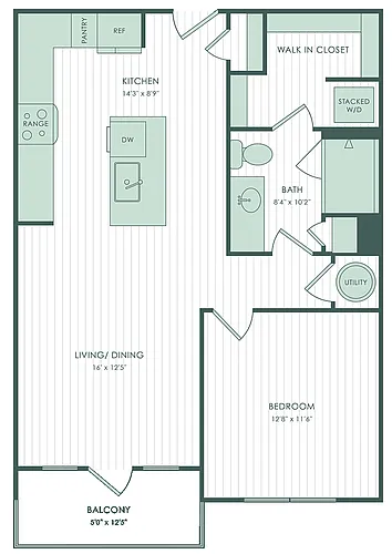 Floor plan A1a