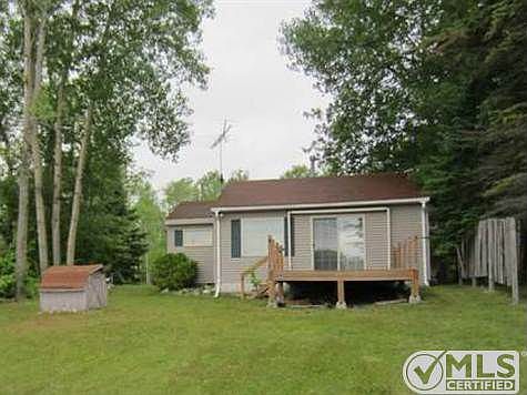 Waterfront with deck