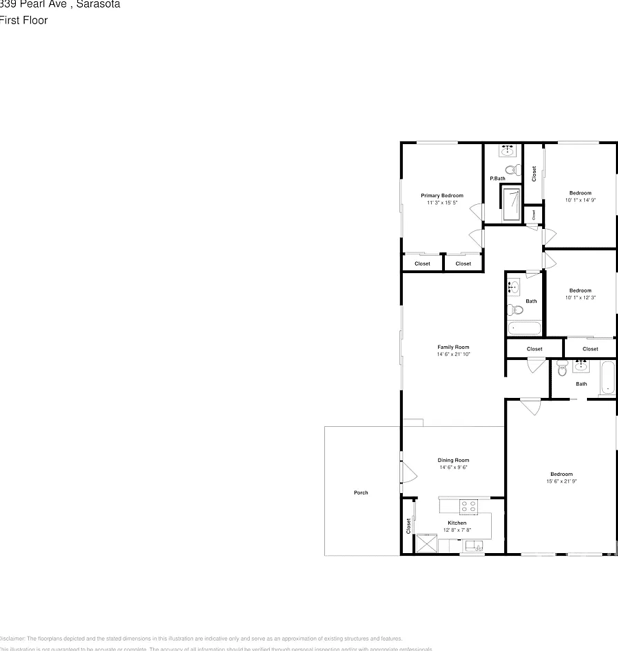 339 Pearl Ave Sarasota, FL 34243 — Photo 2
