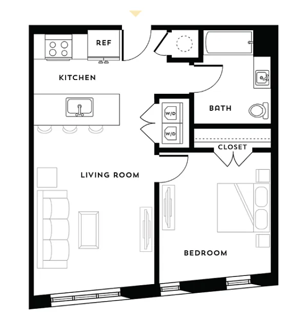 Floor plan A4a 815 Collection