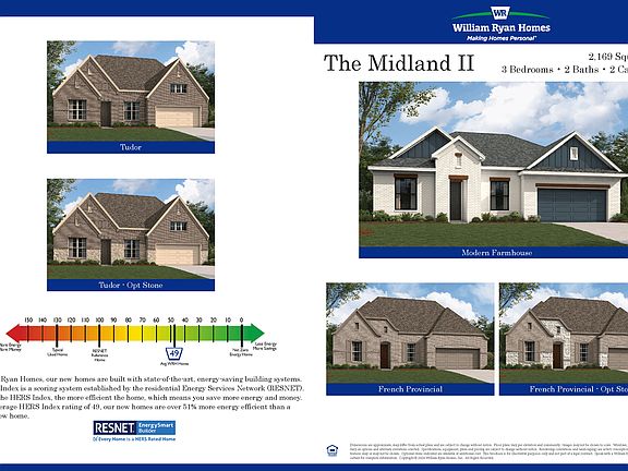 New home construction Dallas - William Ryan Homes - for sale
