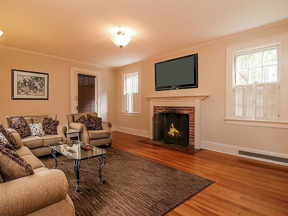 Virtually Staged Living Room