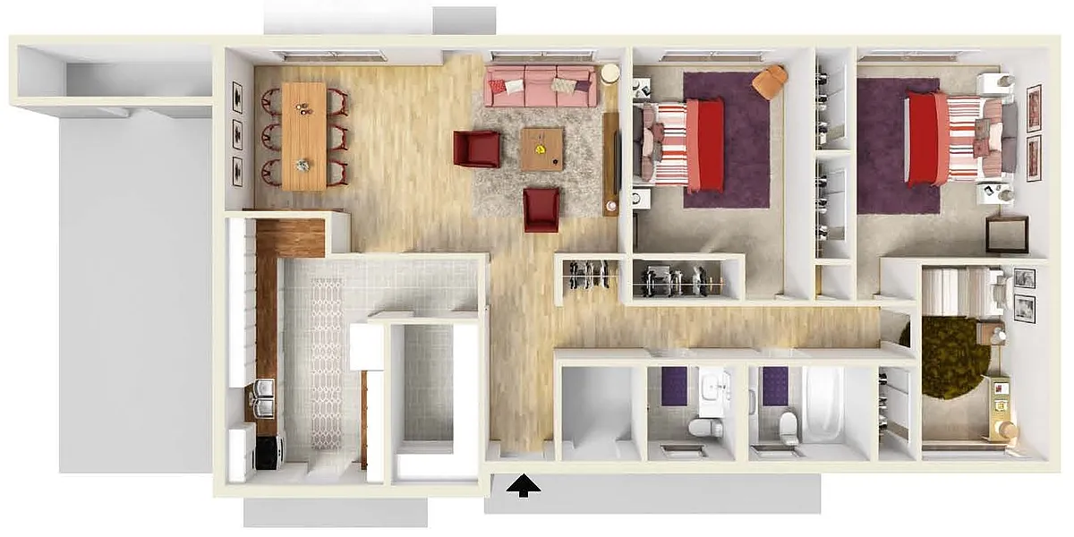 Floor plan North Dietz