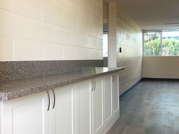 Punahou Heights bar counter and storage