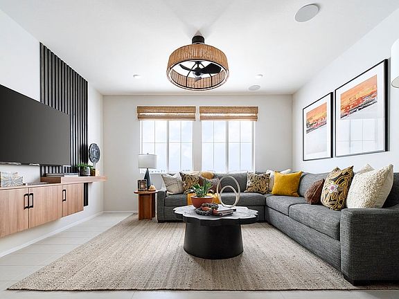 Plan 3 Model Home Great Room