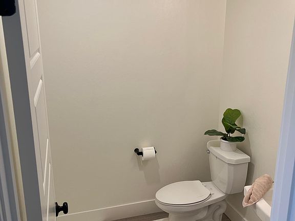 Half bathroom downstairs