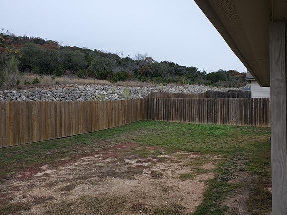 View of greenbelt from backyard
