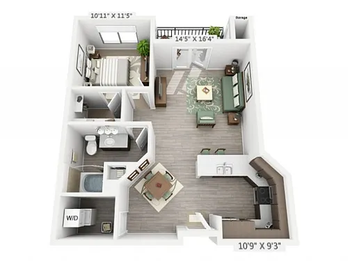 Floor plan A4