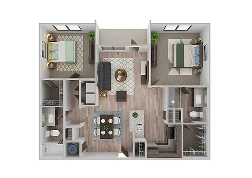 Floor plan B1