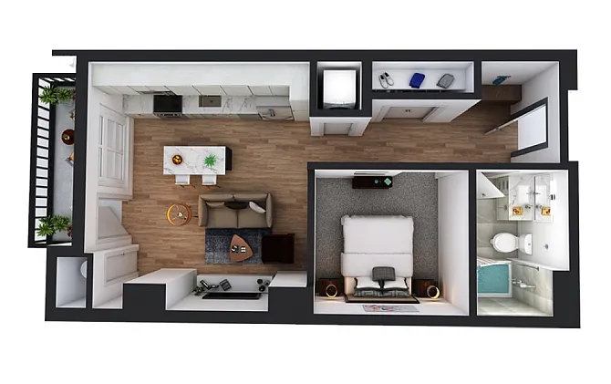 Floor plan A4