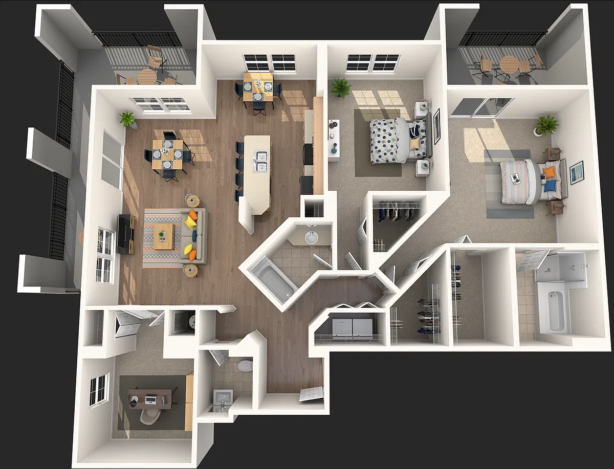 Floor plan Capri