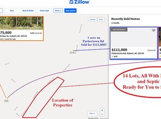 510 Parkertown Rd, Hubert, NC 28539