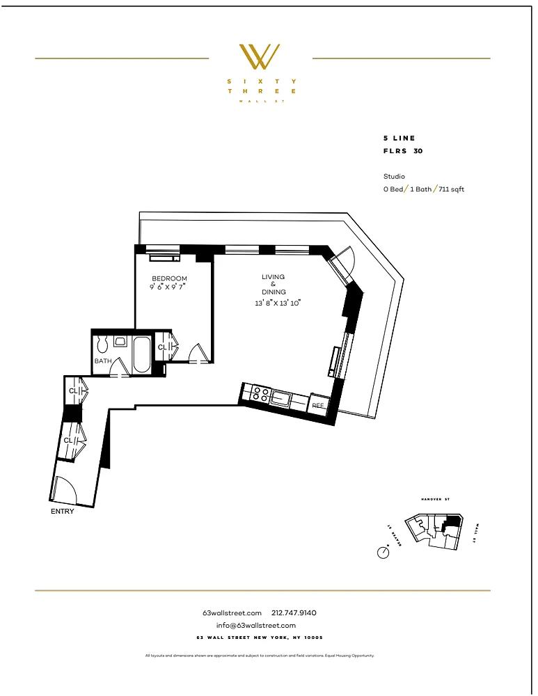 Building Photo - 63 Wall St #3005