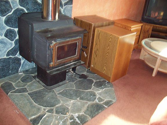 Living Room wood stove
