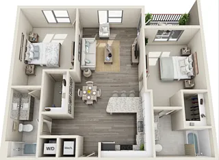 Floor plan B1