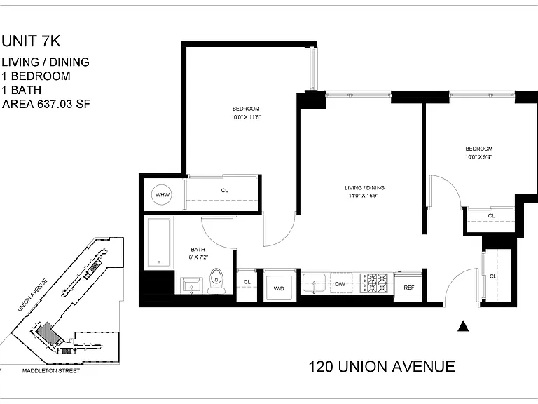 150 Union Ave #7K — Photo 2