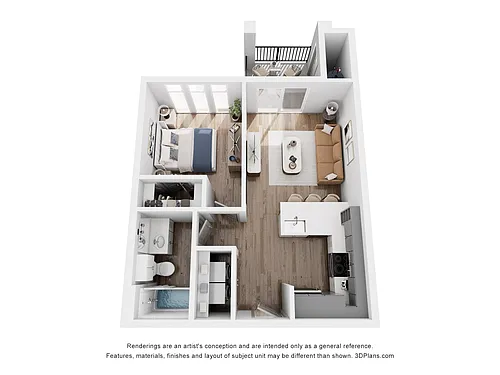 Floor plan A18