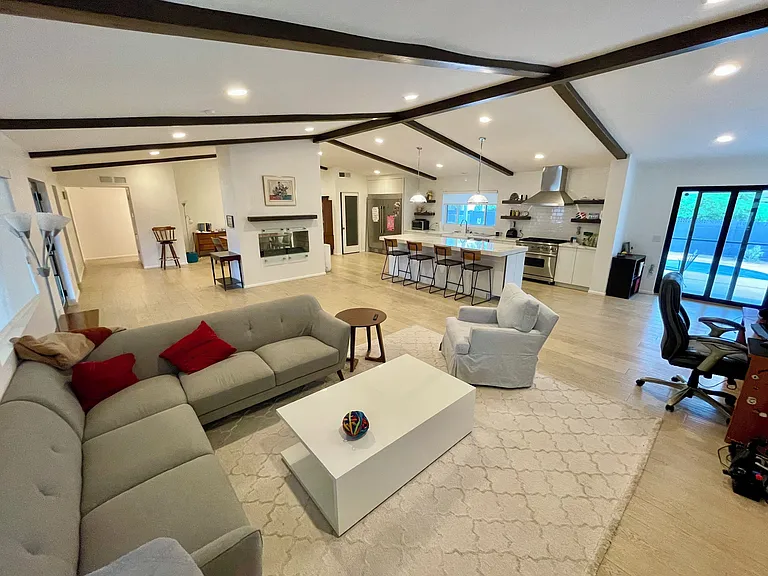 Living Room and Kitchen