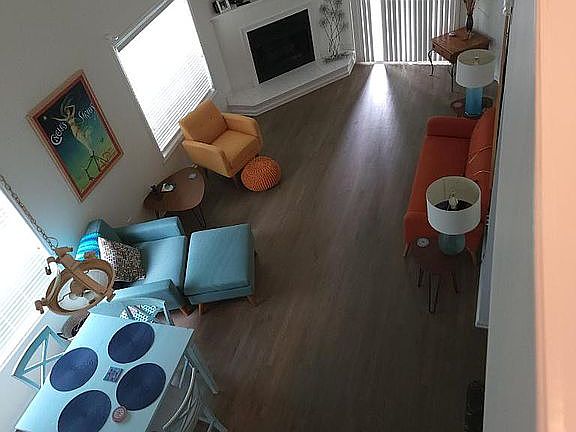 Great Room frm Upstairs Hall