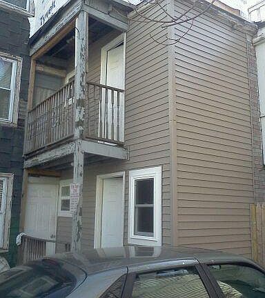 exterior of back of house