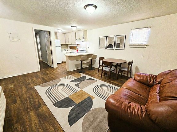 Open living/dining combo