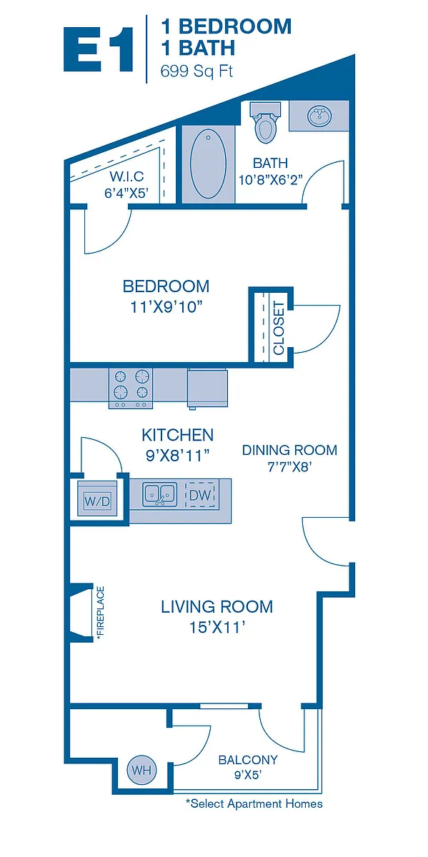 Floor plan E1
