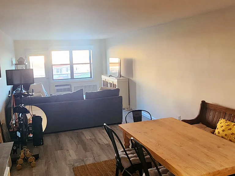 View as you walk in the door.