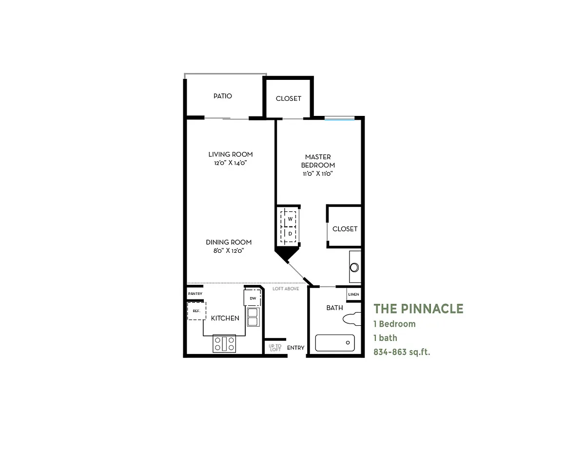 Floor plan Pinnacle