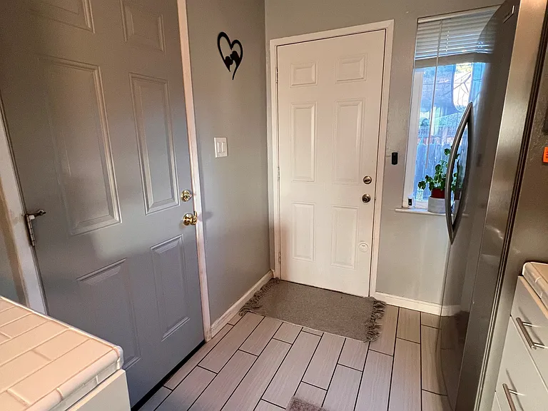 Kitchen to Back Door