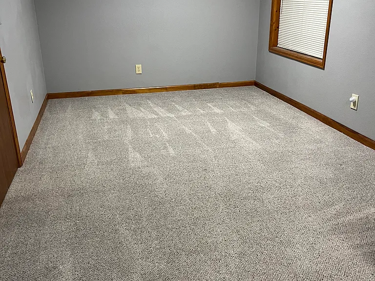 Large basement bedroom - window side