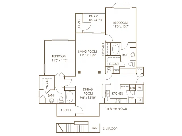 Floor plan B2 Premier