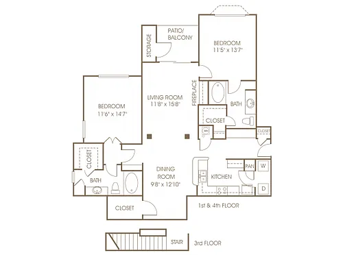 Floor plan B2 Premier