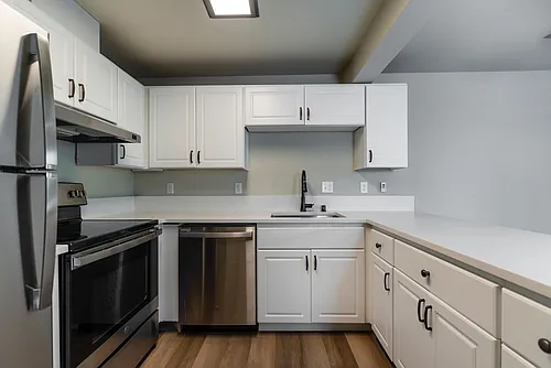 Floor plan 2 Bedroom 1 Bath Deluxe