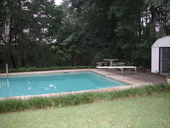 Pool from back porch