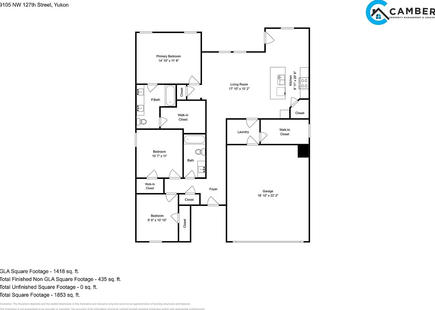 Luxury New 3 Bedroom 2 Bathroom W/Study Home In Piedmont Schools (Neighborhood Park And Basketbal... — Photo 4