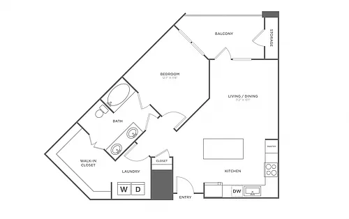 Floor plan A3a