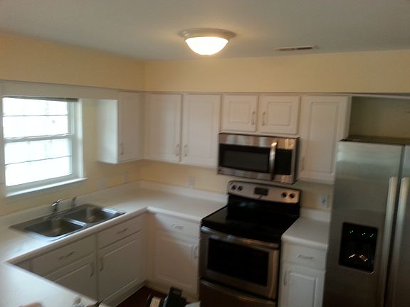 kitchen view towards pond