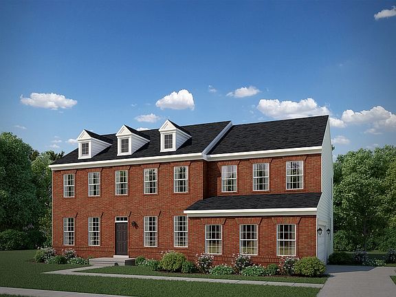 Federal with Brick Front and Dormers