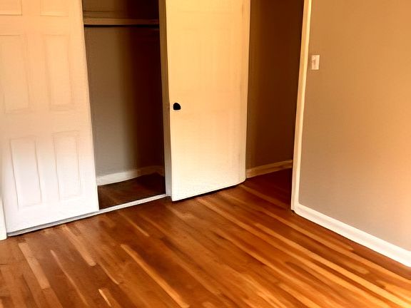 Refinished hard wood flooring