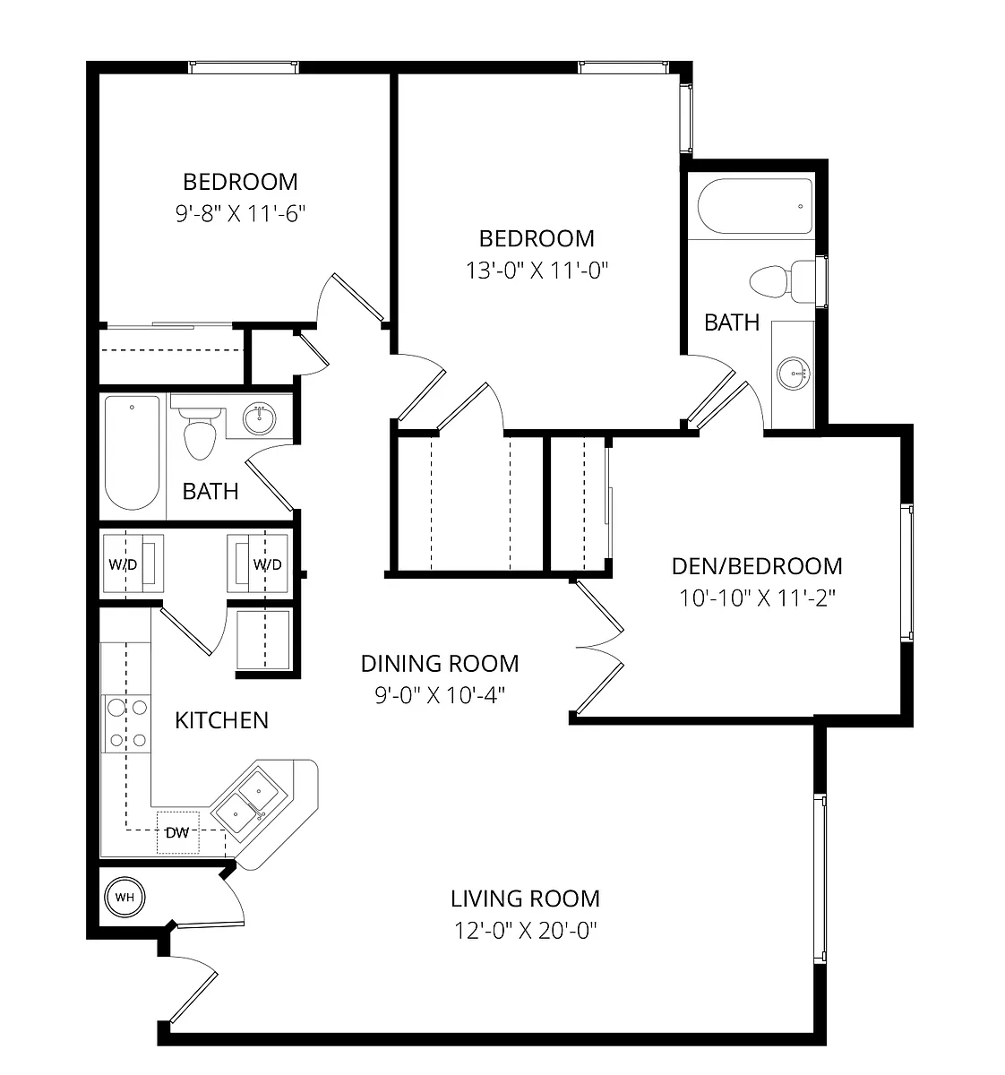 Floor plan C1