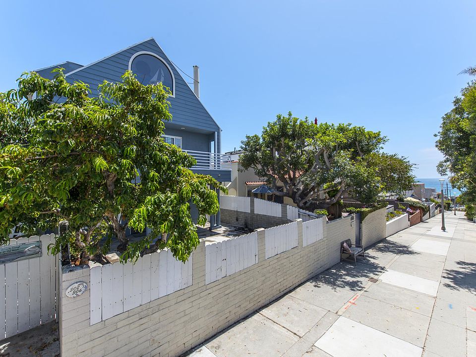 Walkstreet location blocks to the beach