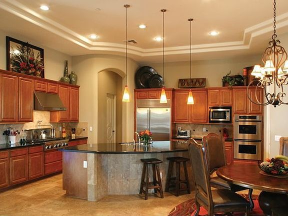 Gourmet Kitchen with Stainless Steel Appliances