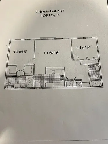 Floor plan 7-307