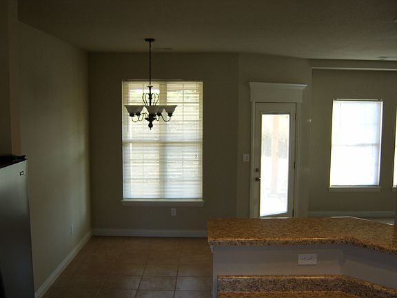 Tile floors in kitchen & dining