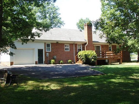 Rear View Showing Garage