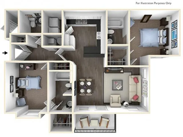 Floor plan 2X25