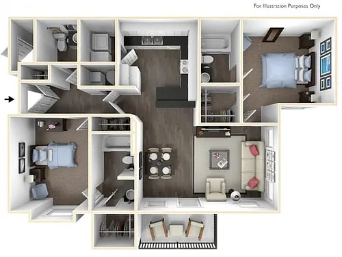 Floor plan 2X25