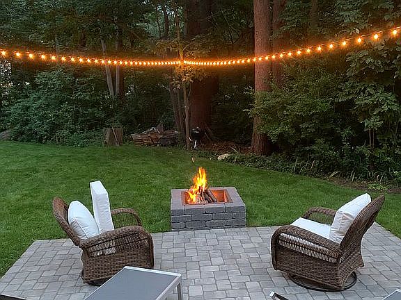 Back patio