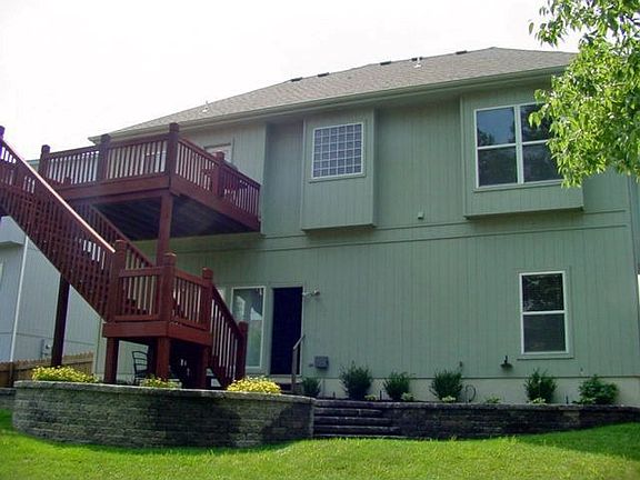 Deck and walk out to patio